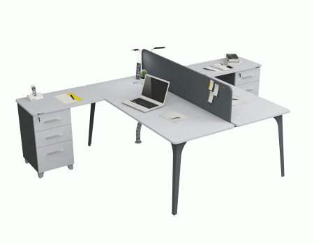 COMPACT İKİLİ ETEJERLİ WORKSTATION COMPACT İKİLİ ETEJERLİ WORKSTATION