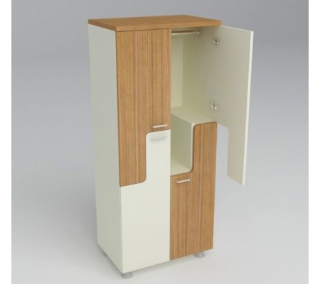 Z KAPILI AHŞAP SOYUNMA DOLABI